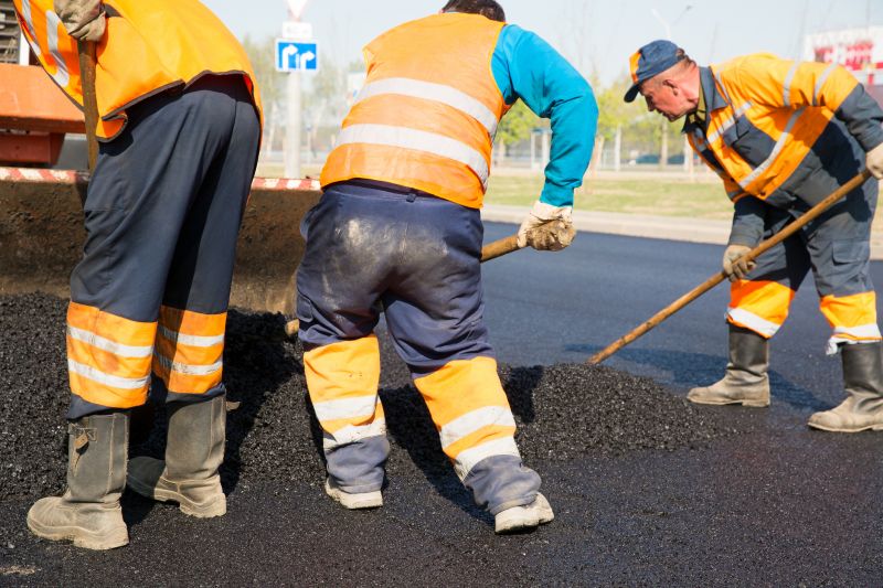 Asphalt Pad Installation