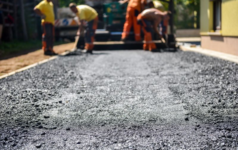 Blacktop Driveway Close-up